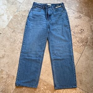Abercrombie & Fitch Curve Love High Rise Loose Jeans